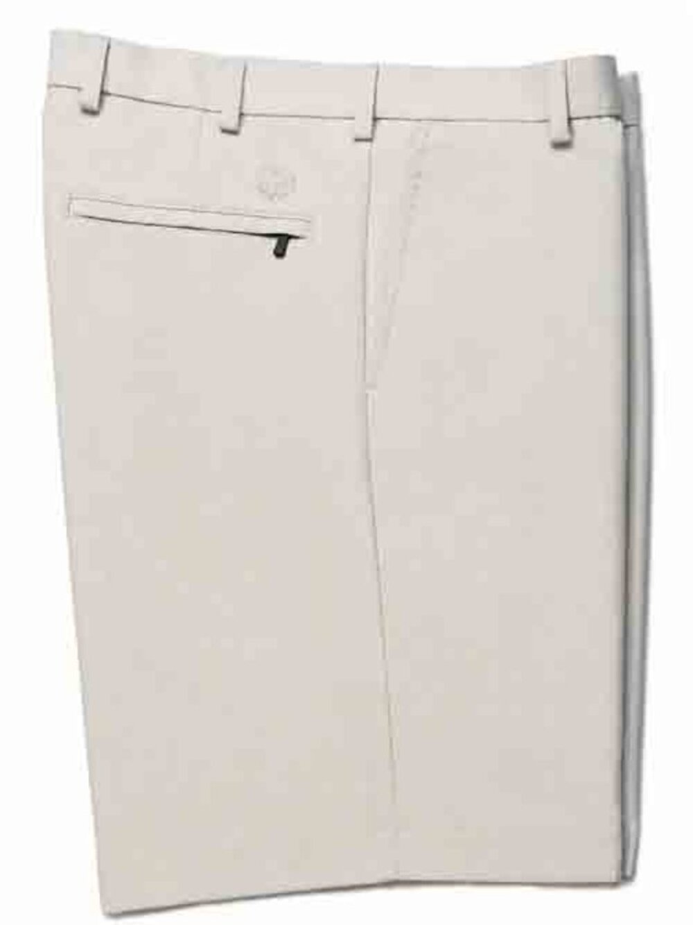 Brooks Brothers Golf Shorts Beige Flat Front ACTUAL SIZE Men's 34